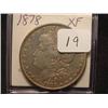 Image 1 : 1878 Morgan Silver Dollar  XF
