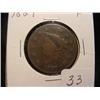 Image 1 : 1827 Large Cent  F