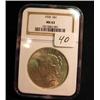 Image 1 : 1926 Peace Dollar  NGC  MS 63