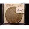 Image 1 : 1891-S Morgan Silver Dollar  XF 40