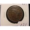 Image 1 : 1847 Large Cent  VG+