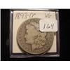 Image 1 : 1893-CC Morgan Silver Dollar  VG