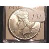 Image 1 : 1934 Silver Peace Dollar  BU   Nice