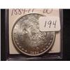Image 1 : 1884-CC Morgan Silver Dollar  BU