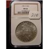 Image 1 : 1901-O Morgan Silver Dollar  NGC  MS 62