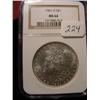 Image 1 : 1901-O Morgan Silver Dollar  NGC  MS 64