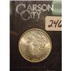 Image 1 : 1884-CC Morgan Silver Dollar  in GSA Case   BU