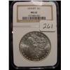 Image 1 : 1878 Morgan Silver Dollar  8 Tail Feathers  NGC  
