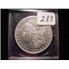 Image 1 : 1885-S Morgan Silver Dollar  BU   (Slightly Clean