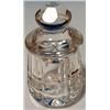 Image 1 : Small Waterford crystal condiment jar standing 3 