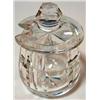 Image 1 : Small Waterford crystal condiment jar standing  2