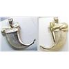 Image 1 : Claw pendant with 18kt Lion cap and bail 9.8gr