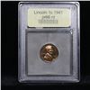Image 2 : ***Auction Highlight*** 1941 Lincoln Cent 1c Graded Gem+ Proof Red By USCG (fc)