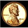 Image 3 : ***Auction Highlight*** 1941 Lincoln Cent 1c Graded Gem+ Proof Red By USCG (fc)