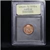 Image 2 : ***Auction Highlight*** 1910-s Lincoln Cent 1c Graded GEM Unc RD By USCG (fc)