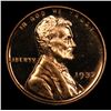 Image 3 : ***Auction Highlight*** 1937 Lincoln Cent 1c Graded Gem++ Proof Red Deep cameo By USCG (fc)