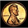 Image 6 : ***Auction Highlight*** 1937 Lincoln Cent 1c Graded Gem Proof Red By USCG (fc)
