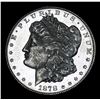 Image 6 : ***Auction Highlight*** 1878-s Morgan Dollar $1 Graded Choice Unc DMPL By USCG (fc)