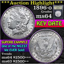 ***Auction Highlight*** 1896-o Morgan Dollar $1 Graded Choice Unc By USCG (fc)