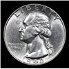 Image 2 : 1943-p Washington Quarter 25c Grades Choice Unc