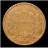 Image 2 : 1866 Two Cent Piece 2c Grades f+