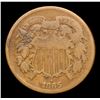 Image 2 : 1865 Two Cent Piece 2c Grades vf, very fine