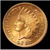 Image 2 : 1887 Indian Cent 1c Grades Unc Details