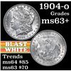 Image 1 : 1904-o Morgan Dollar $1 Grades Select+ Unc