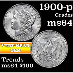 1900-p Morgan Dollar $1 Grades Choice Unc