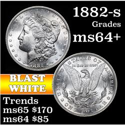 1882-s Morgan Dollar $1 Grades Choice+ Unc