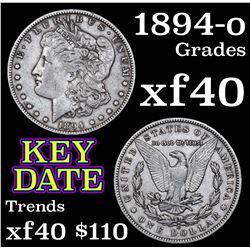 1894-o Morgan Dollar $1 Grades xf