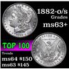 Image 1 : 1882-o/o Morgan Dollar $1 Grades Select+ Unc