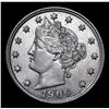 Image 2 : 1906 Liberty Nickel 5c Grades Select Unc