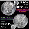 Image 1 : 1880-s Morgan Dollar $1 Grades Choice Unc PL