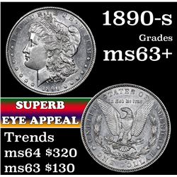 1890-s Morgan Dollar $1 Grades Select+ Unc