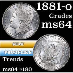 1881-o Morgan Dollar $1 Grades Choice Unc