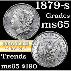 1879-s Morgan Dollar $1 Grades GEM Unc
