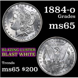 1884-o Morgan Dollar $1 Grades GEM Unc
