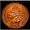 Image 2 : 1902 Indian Cent 1c Grades Choice Unc RD