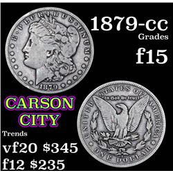 1879-cc Morgan Dollar $1 Grades f+