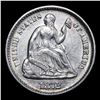 Image 2 : 1872-p Seated Liberty Half Dime 1/2 10c Grades Select Unc