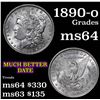 Image 1 : 1890-o Morgan Dollar $1 Grades Choice Unc