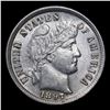 Image 2 : 1897-p Barber Dime 10c Grades Choice Unc