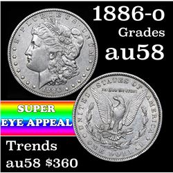 1886-o Morgan Dollar $1 Grades Choice AU/BU Slider