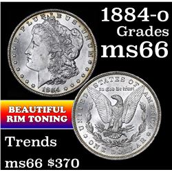 1884-o Morgan Dollar $1 Grades GEM+ Unc