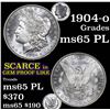 Image 1 : 1904-o Morgan Dollar $1 Grades GEM Unc PL