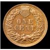 Image 3 : 1875 Indian Cent 1c Grades Select Unc RB