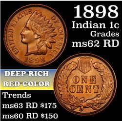 1898 Indian Cent 1c Grades Select Unc RD