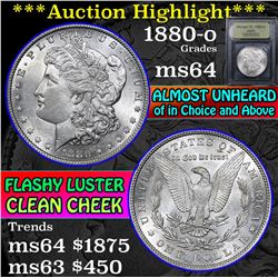 ***Auction Highlight*** 1880-o Morgan Dollar $1 Graded Choice Unc By USCG (fc)