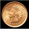 Image 3 : ***Auction Highlight*** 1907 Indian Cent 1c Graded GEM Unc RD By USCG (fc)